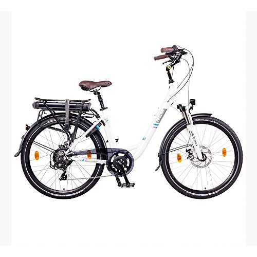 NCM Munich 26″ E-Bike City Rad, 250W, 36V 13Ah 468Wh weiß - 2